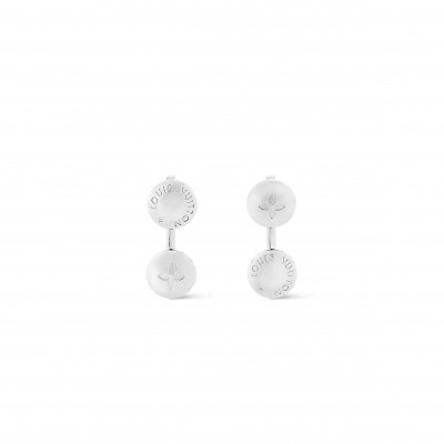 LOUIS VUITTON LV STUDS EARRINGS M02021